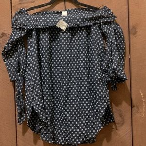Off the shoulder top